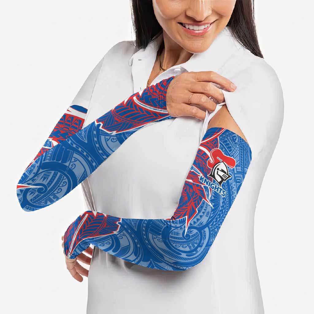 Newcastle Knights Arm Sleeves Polynesian Tribal Tattoo Pacific Sport Art