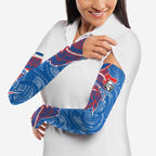 Newcastle Knights Arm Sleeves Polynesian Tribal Tattoo Pacific Sport Art