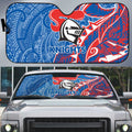Newcastle Knights Auto Sun Shade Polynesian Tribal Tattoo Pacific Sport Art