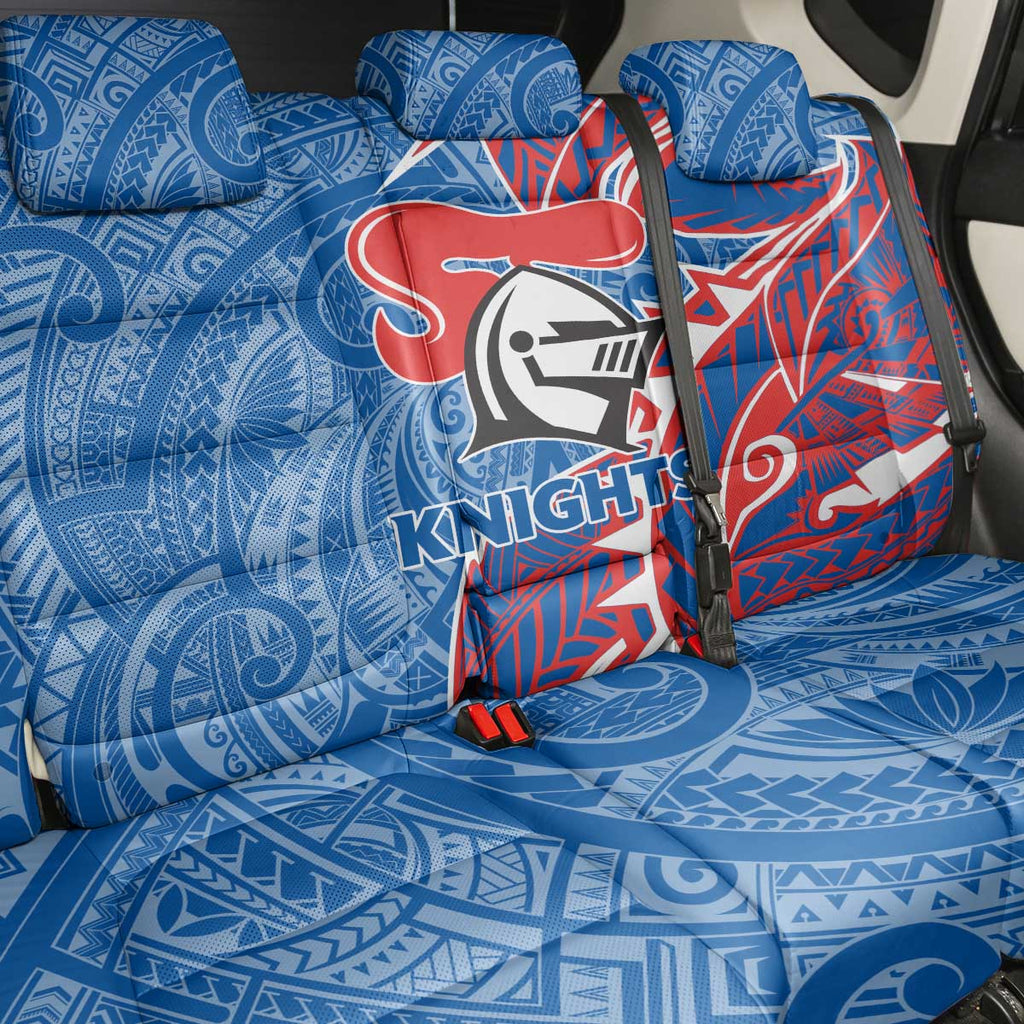 Newcastle Knights Back Car Seat Cover Polynesian Tribal Tattoo Pacific Sport Art