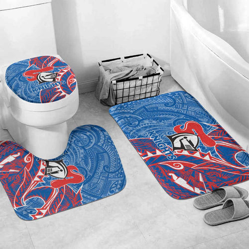 Newcastle Knights Bathroom Set Polynesian Tribal Tattoo Pacific Sport Art