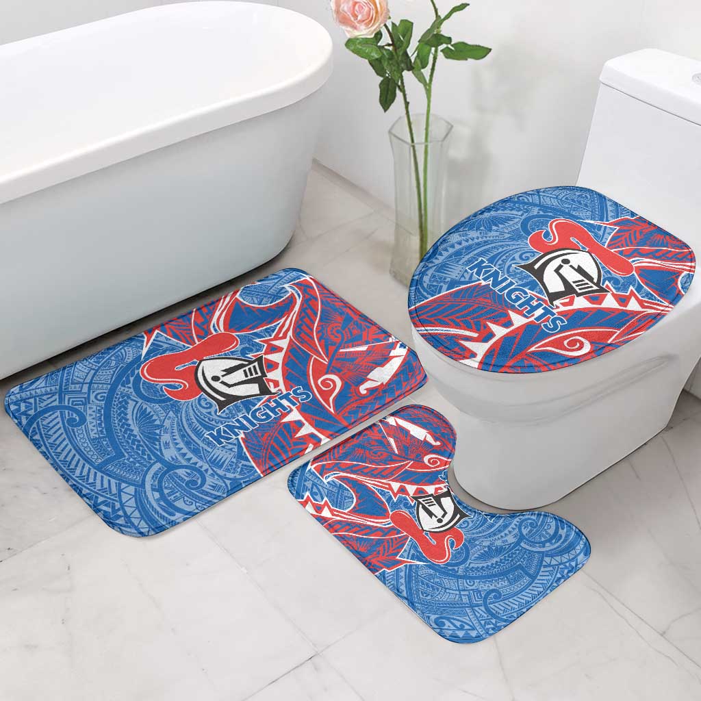 Newcastle Knights Bathroom Set Polynesian Tribal Tattoo Pacific Sport Art