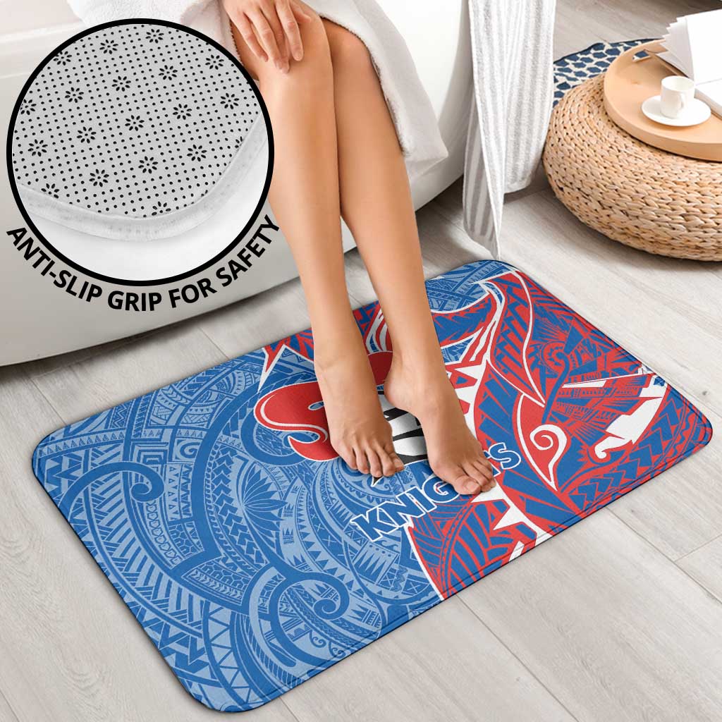 Newcastle Knights Bathroom Set Polynesian Tribal Tattoo Pacific Sport Art