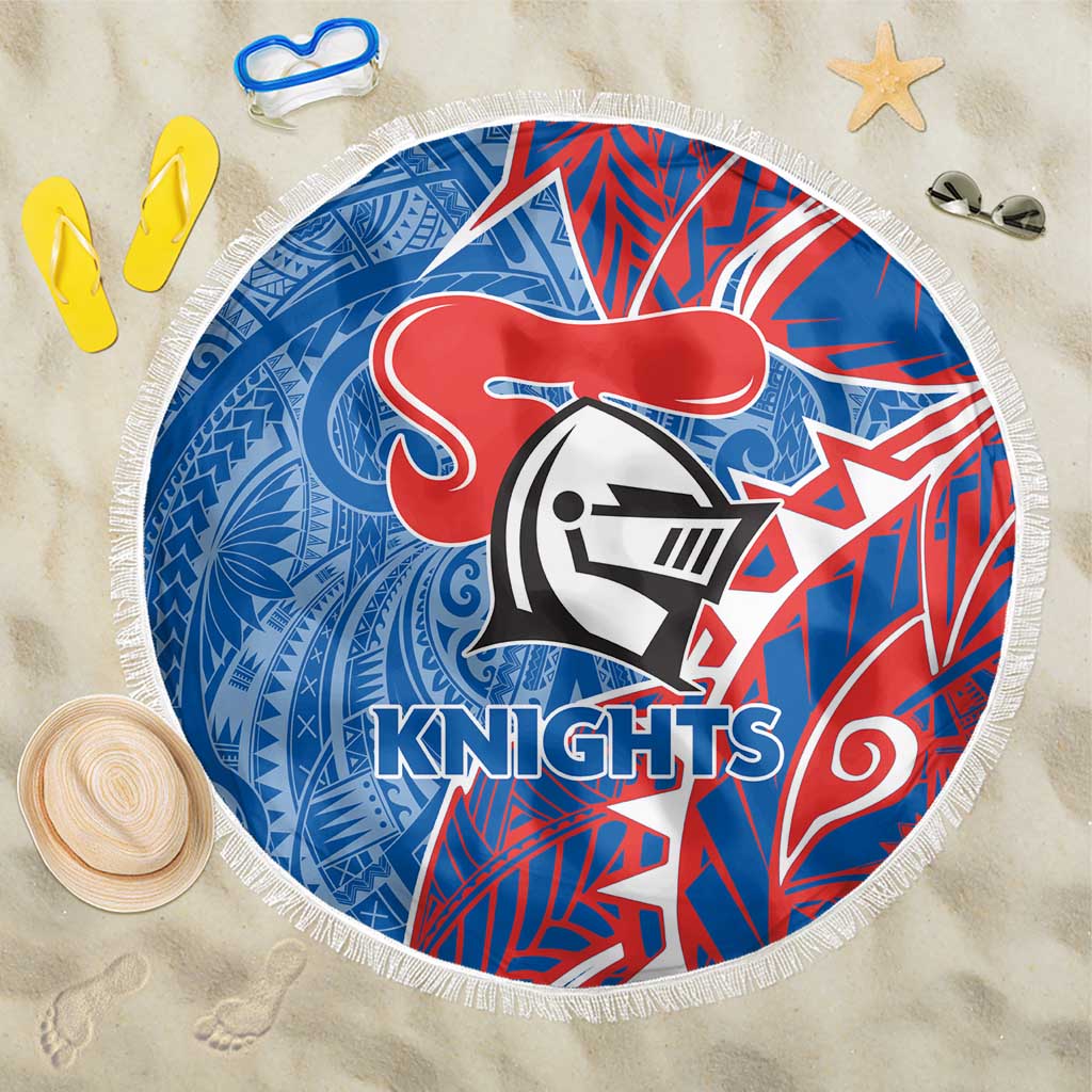 Newcastle Knights Beach Blanket Polynesian Tribal Tattoo Pacific Sport Art