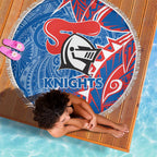 Newcastle Knights Beach Blanket Polynesian Tribal Tattoo Pacific Sport Art