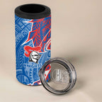 Newcastle Knights 4 in 1 Can Cooler Tumbler Polynesian Tribal Tattoo Pacific Sport Art