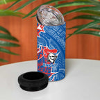 Newcastle Knights 4 in 1 Can Cooler Tumbler Polynesian Tribal Tattoo Pacific Sport Art
