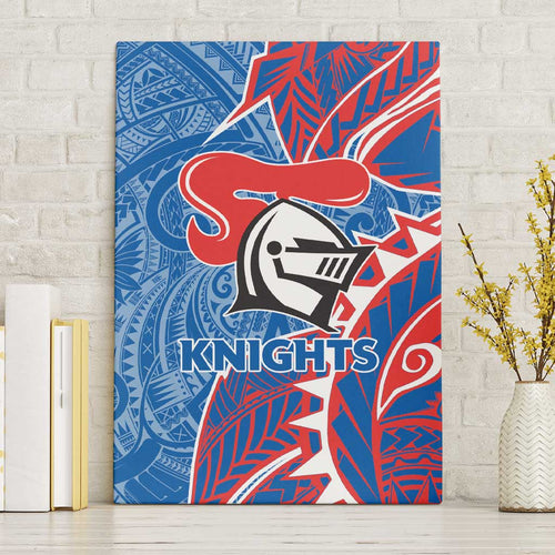 Newcastle Knights Canvas Wall Art Polynesian Tribal Tattoo Pacific Sport Art