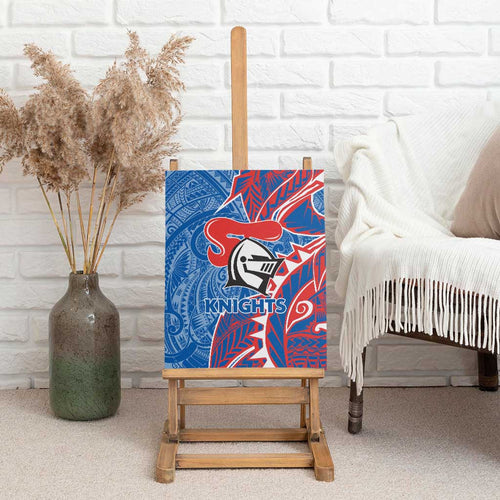 Newcastle Knights Canvas Wall Art Polynesian Tribal Tattoo Pacific Sport Art