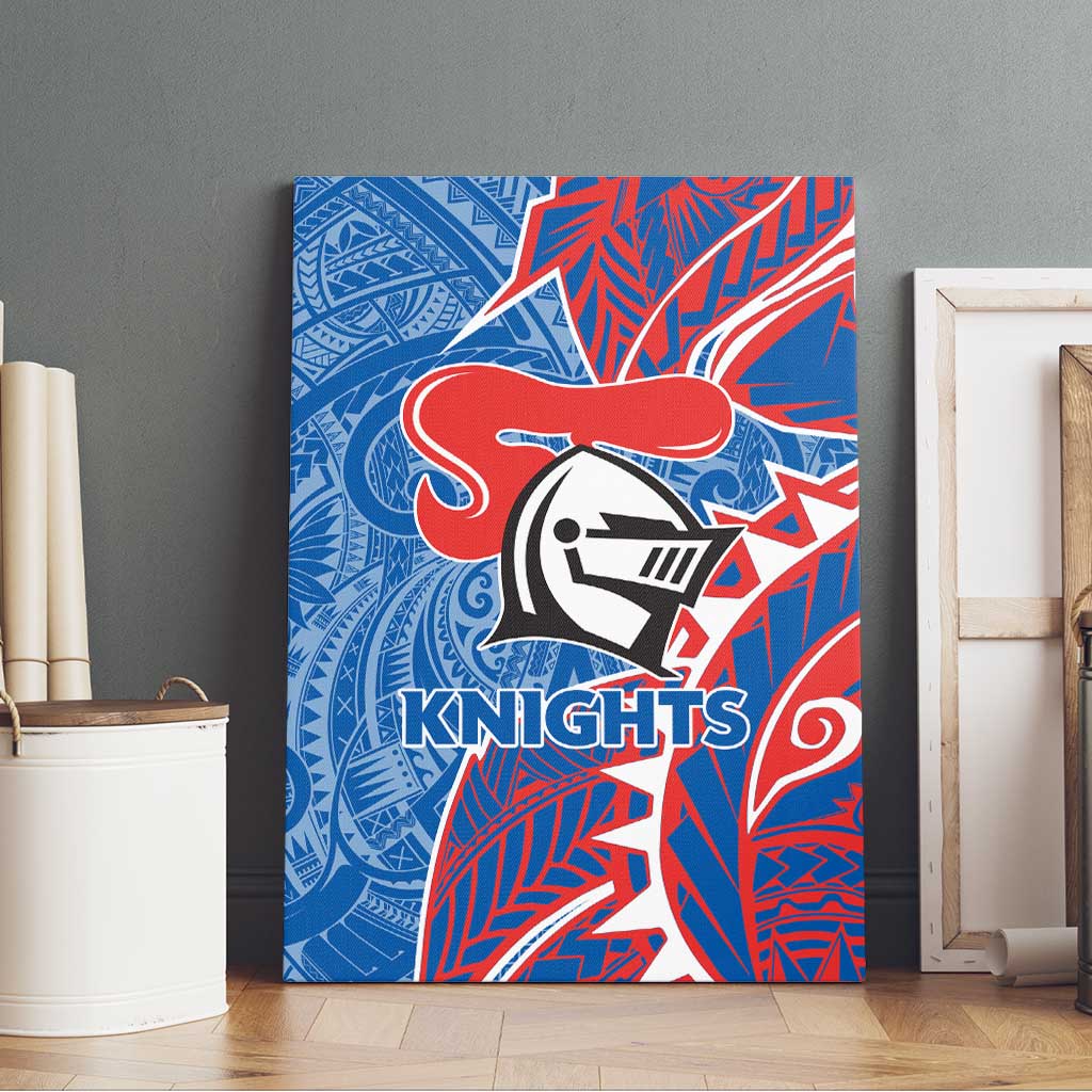 Newcastle Knights Canvas Wall Art Polynesian Tribal Tattoo Pacific Sport Art
