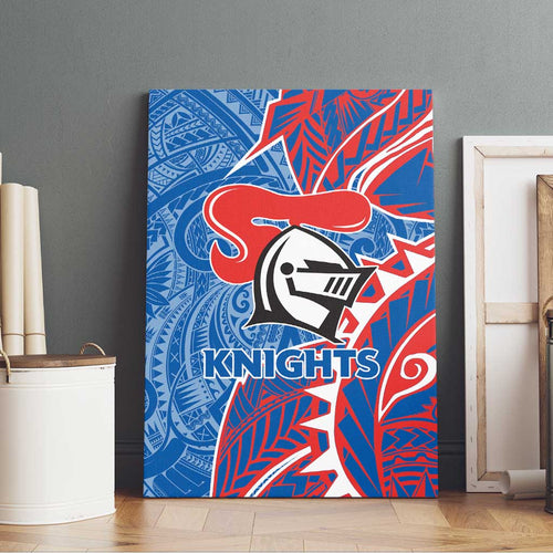 Newcastle Knights Canvas Wall Art Polynesian Tribal Tattoo Pacific Sport Art