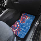 Newcastle Knights Car Mats Polynesian Tribal Tattoo Pacific Sport Art
