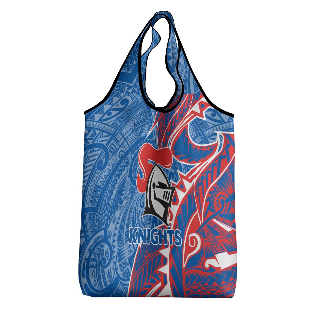 Newcastle Knights Grocery Bag Polynesian Tribal Tattoo Pacific Sport Art