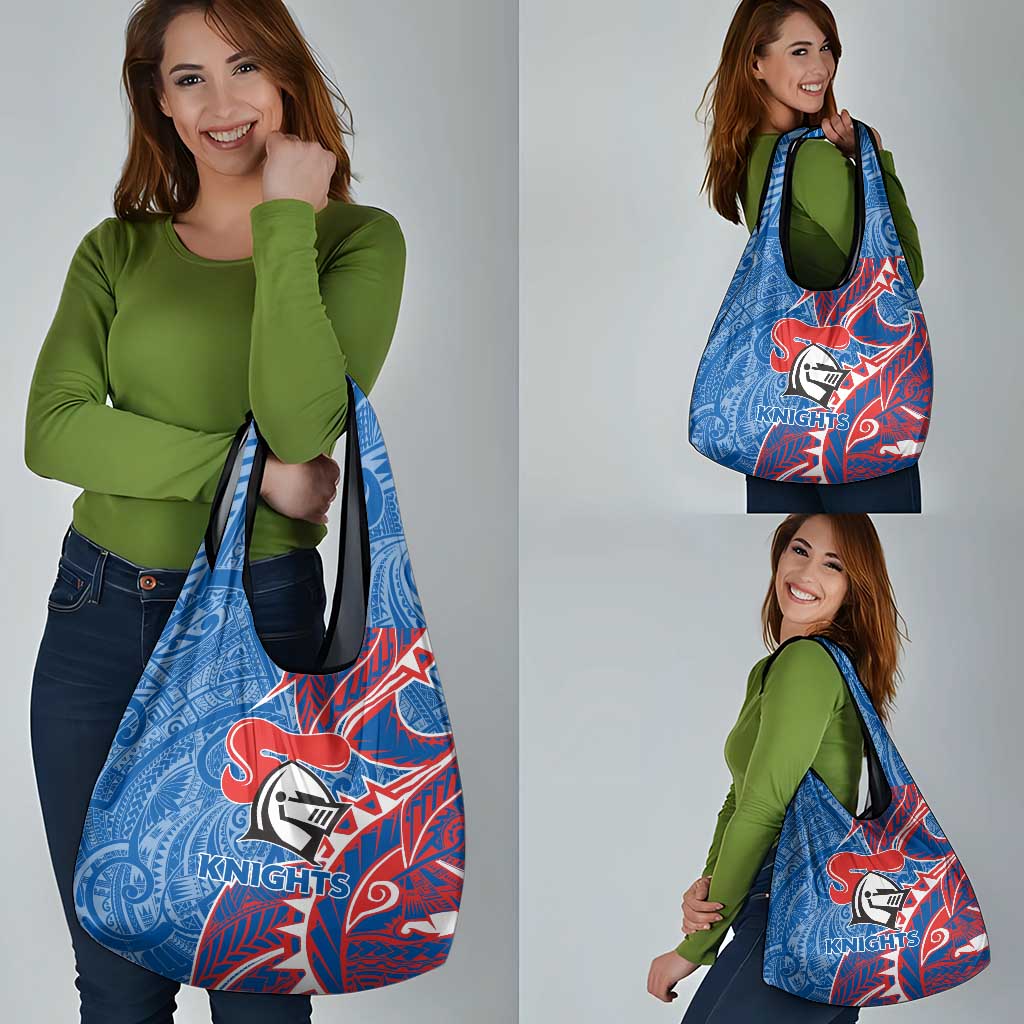 Newcastle Knights Grocery Bag Polynesian Tribal Tattoo Pacific Sport Art