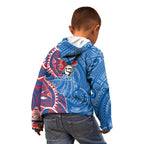 Newcastle Knights Kid Hoodie Polynesian Tribal Tattoo Pacific Sport Art