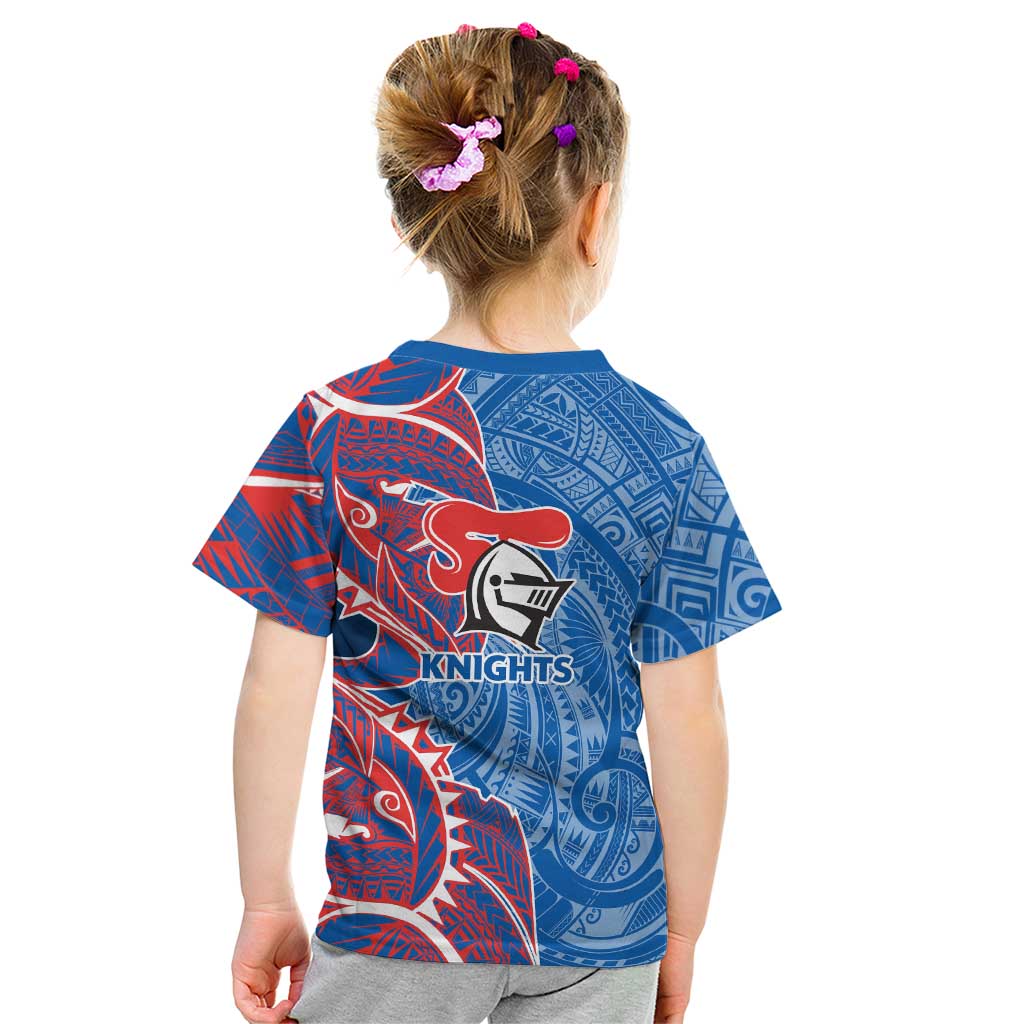 Newcastle Knights Kid T Shirt Polynesian Tribal Tattoo Pacific Sport Art