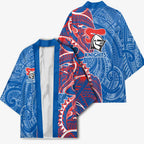 Newcastle Knights Kimono Polynesian Tribal Tattoo Pacific Sport Art