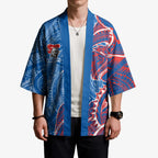 Newcastle Knights Kimono Polynesian Tribal Tattoo Pacific Sport Art