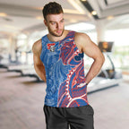 Newcastle Knights Men Tank Top Polynesian Tribal Tattoo Pacific Sport Art