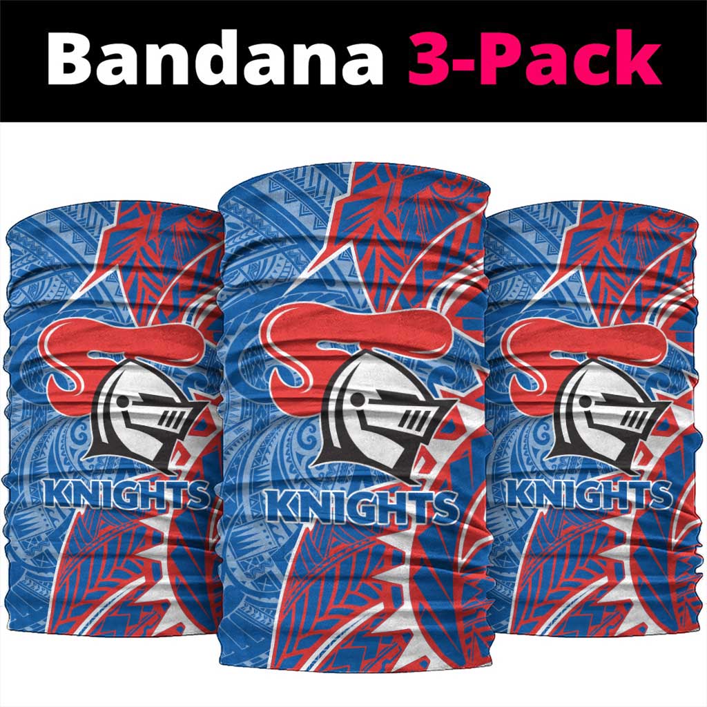 Newcastle Knights Neck Gaiter Polynesian Tribal Tattoo Pacific Sport Art