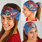 Newcastle Knights Neck Gaiter Polynesian Tribal Tattoo Pacific Sport Art