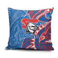 Newcastle Knights Pillow Cover Polynesian Tribal Tattoo Pacific Sport Art