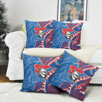 Newcastle Knights Pillow Cover Polynesian Tribal Tattoo Pacific Sport Art