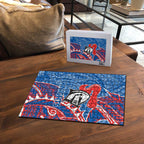 Newcastle Knights Puzzle Polynesian Tribal Tattoo Pacific Sport Art
