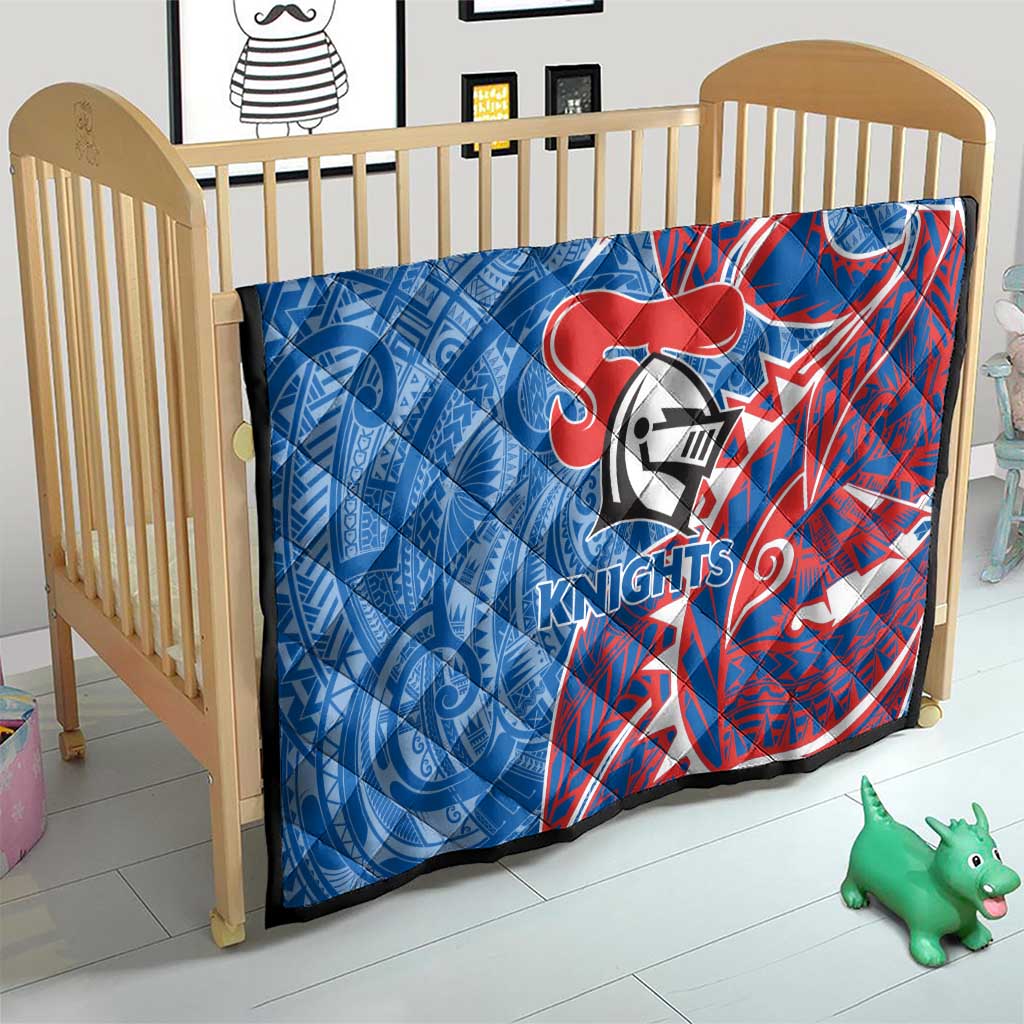 Newcastle Knights Quilt Polynesian Tribal Tattoo Pacific Sport Art