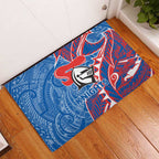 Newcastle Knights Rubber Doormat Polynesian Tribal Tattoo Pacific Sport Art