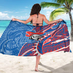 Newcastle Knights Sarong Polynesian Tribal Tattoo Pacific Sport Art