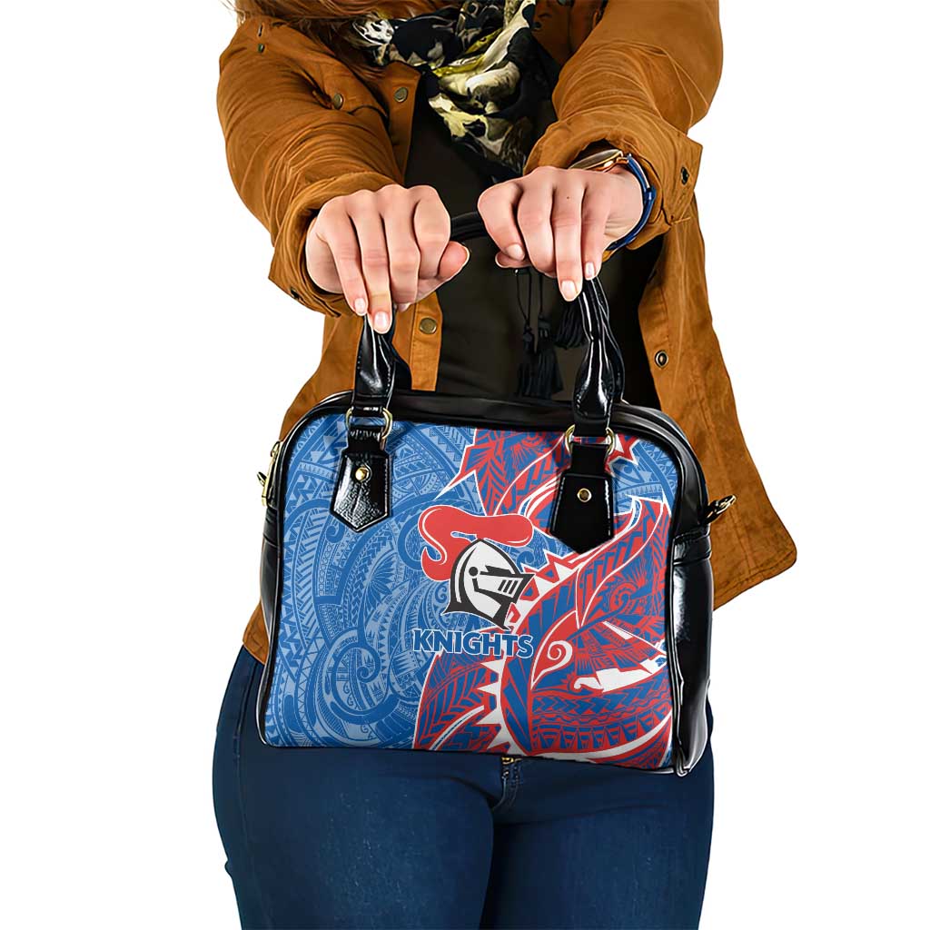 Newcastle Knights Shoulder Handbag Polynesian Tribal Tattoo Pacific Sport Art