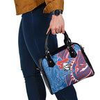 Newcastle Knights Shoulder Handbag Polynesian Tribal Tattoo Pacific Sport Art
