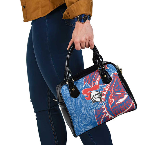 Newcastle Knights Shoulder Handbag Polynesian Tribal Tattoo Pacific Sport Art