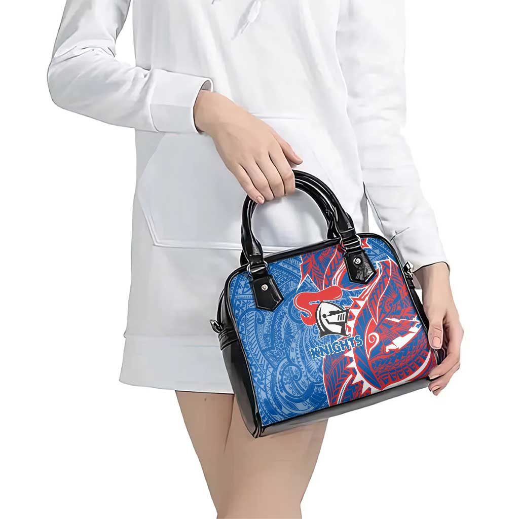 Newcastle Knights Shoulder Handbag Polynesian Tribal Tattoo Pacific Sport Art