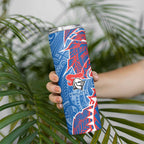 Newcastle Knights Skinny Tumbler Polynesian Tribal Tattoo Pacific Sport Art