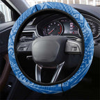 Newcastle Knights Steering Wheel Cover Polynesian Tribal Tattoo Pacific Sport Art