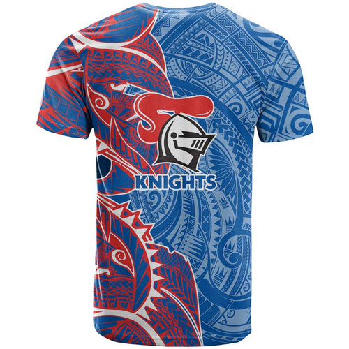 Newcastle Knights T Shirt Polynesian Tribal Tattoo Pacific Sport Art