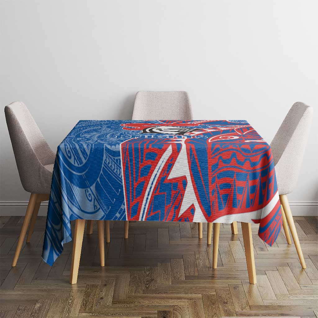 Newcastle Knights Tablecloth Polynesian Tribal Tattoo Pacific Sport Art