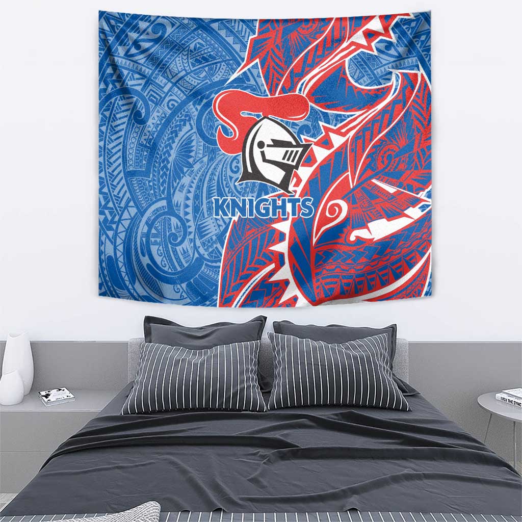 Newcastle Knights Tapestry Polynesian Tribal Tattoo Pacific Sport Art