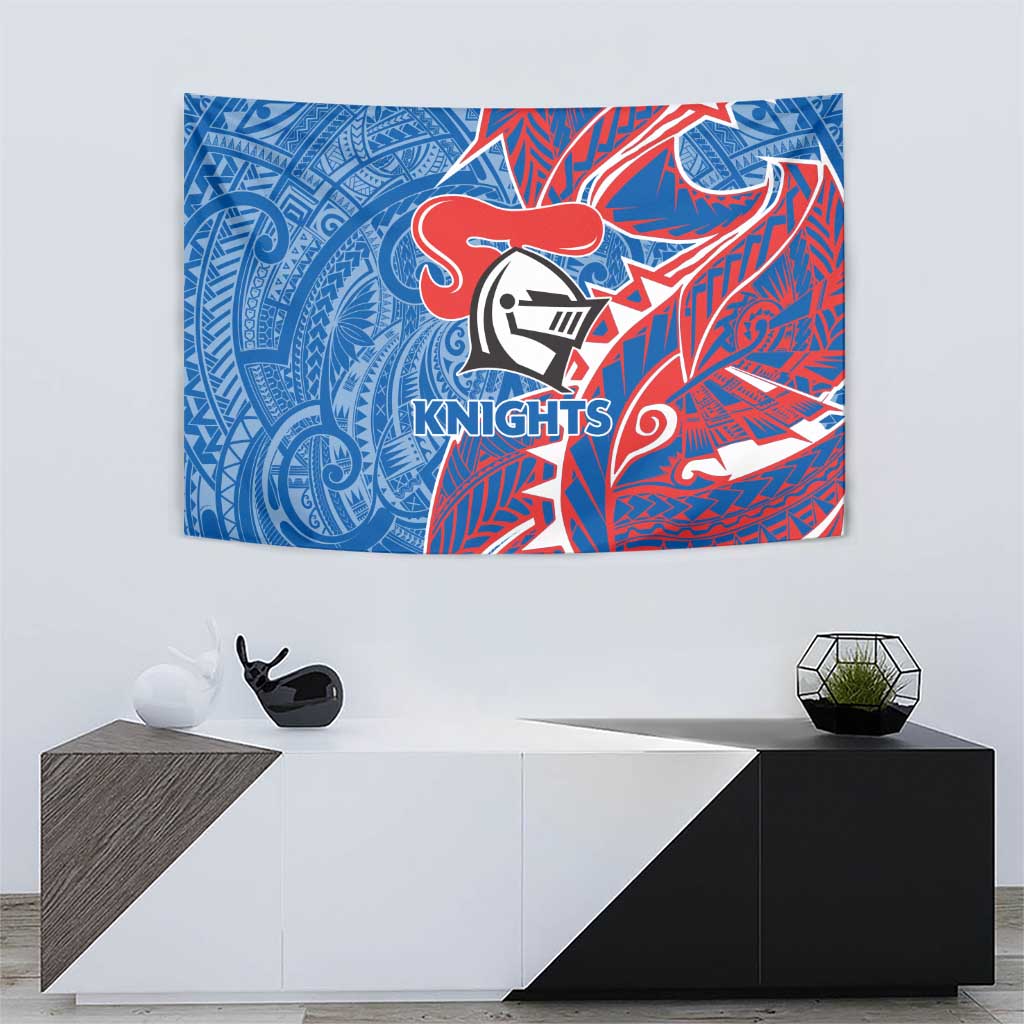 Newcastle Knights Tapestry Polynesian Tribal Tattoo Pacific Sport Art