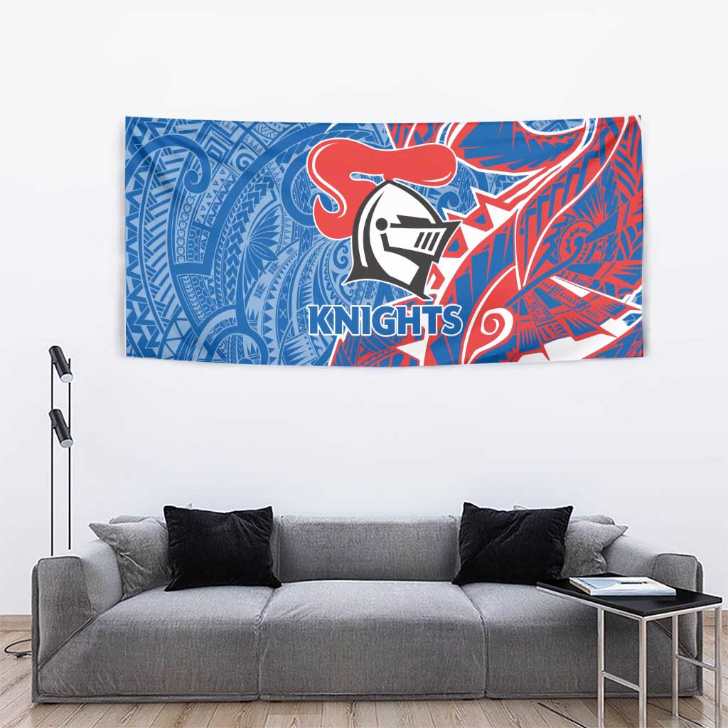 Newcastle Knights Tapestry Polynesian Tribal Tattoo Pacific Sport Art