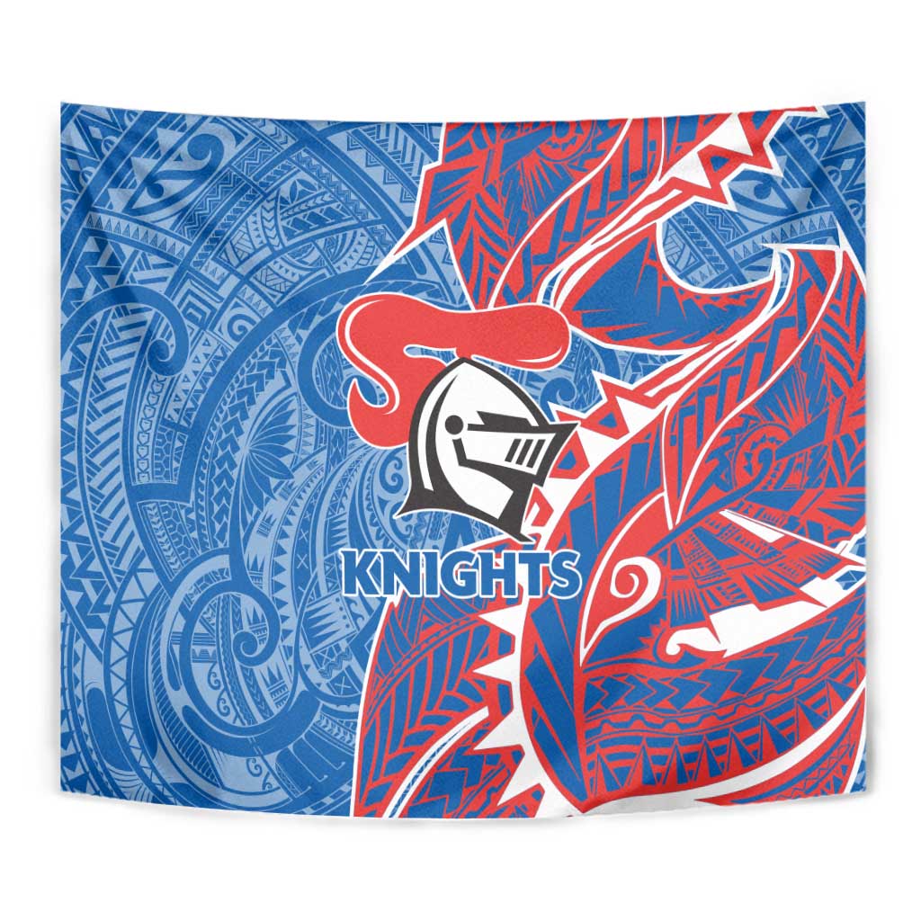 Newcastle Knights Tapestry Polynesian Tribal Tattoo Pacific Sport Art