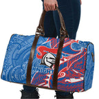 Newcastle Knights Travel Bag Polynesian Tribal Tattoo Pacific Sport Art