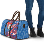 Newcastle Knights Travel Bag Polynesian Tribal Tattoo Pacific Sport Art