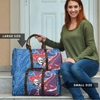 Newcastle Knights Travel Bag Polynesian Tribal Tattoo Pacific Sport Art