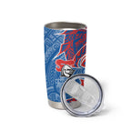 Newcastle Knights Tumbler Cup Polynesian Tribal Tattoo Pacific Sport Art