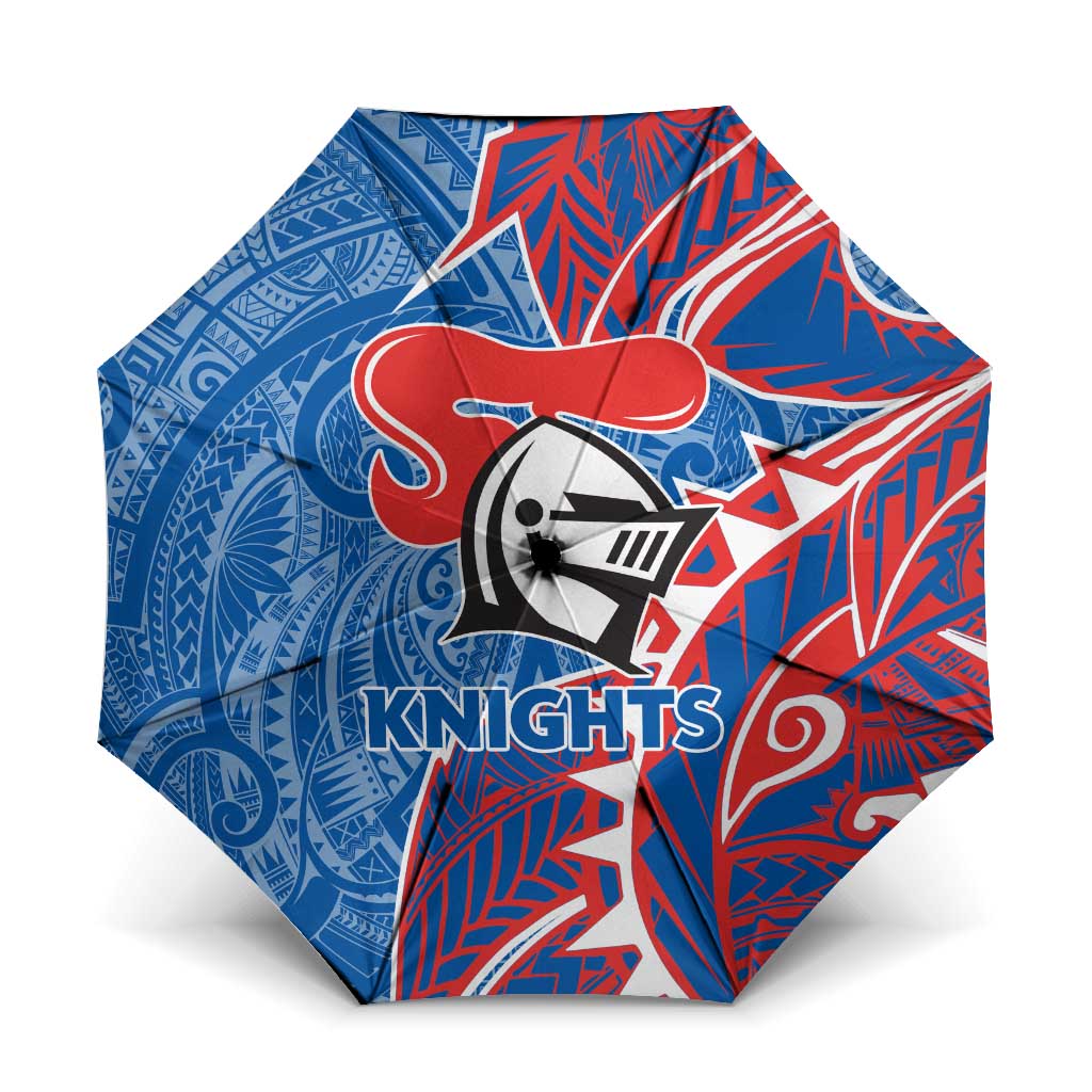 Newcastle Knights Umbrella Polynesian Tribal Tattoo Pacific Sport Art