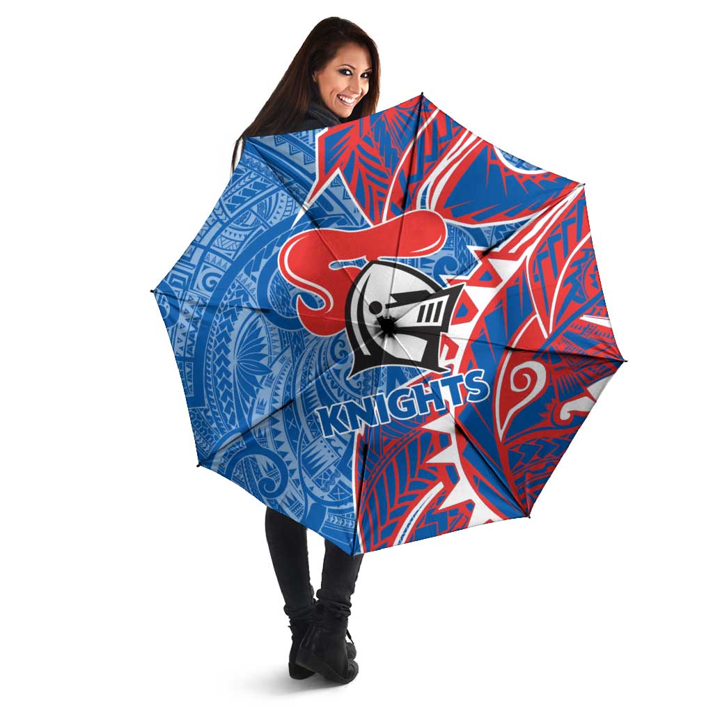 Newcastle Knights Umbrella Polynesian Tribal Tattoo Pacific Sport Art