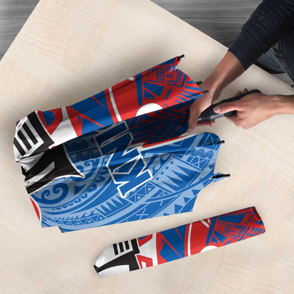 Newcastle Knights Umbrella Polynesian Tribal Tattoo Pacific Sport Art